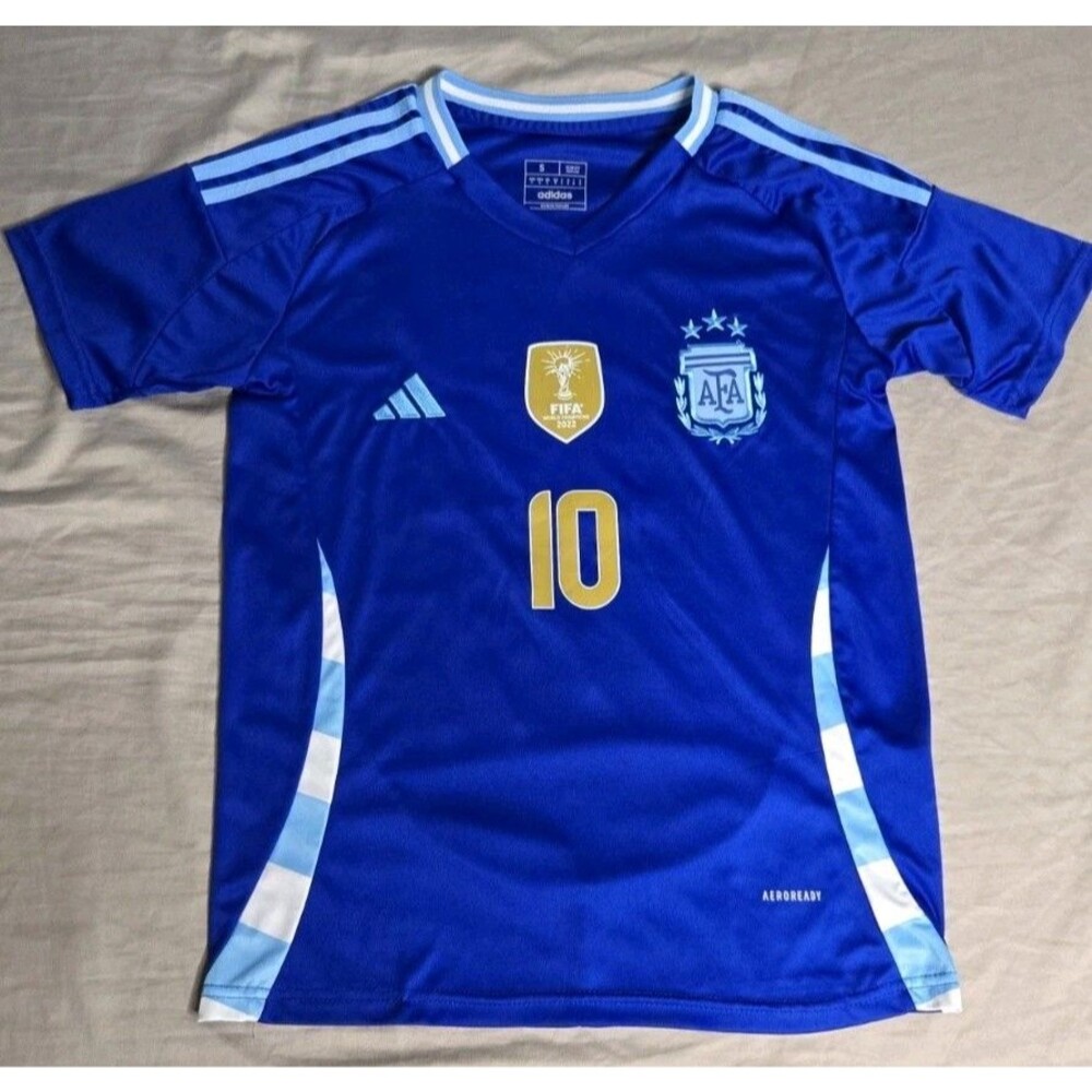 Adidas Argentina Lionel Messi #10 Soccer Jersey NWOT S